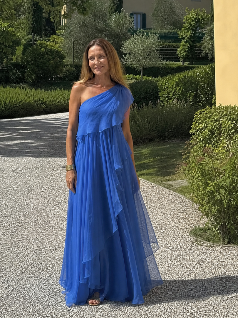 FLORENTYNA | Ruffles for a Formal Evening