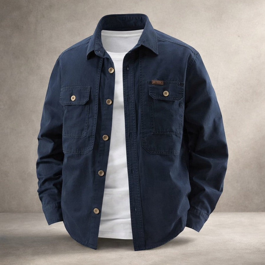 Angus Double-Pocket Utility Overshirt