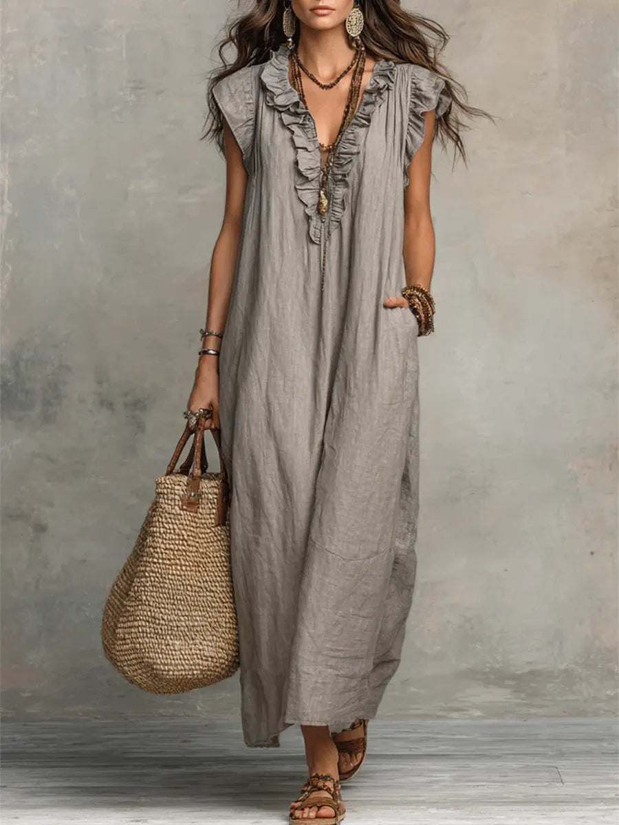 Alya | Long Bohemian Dress
