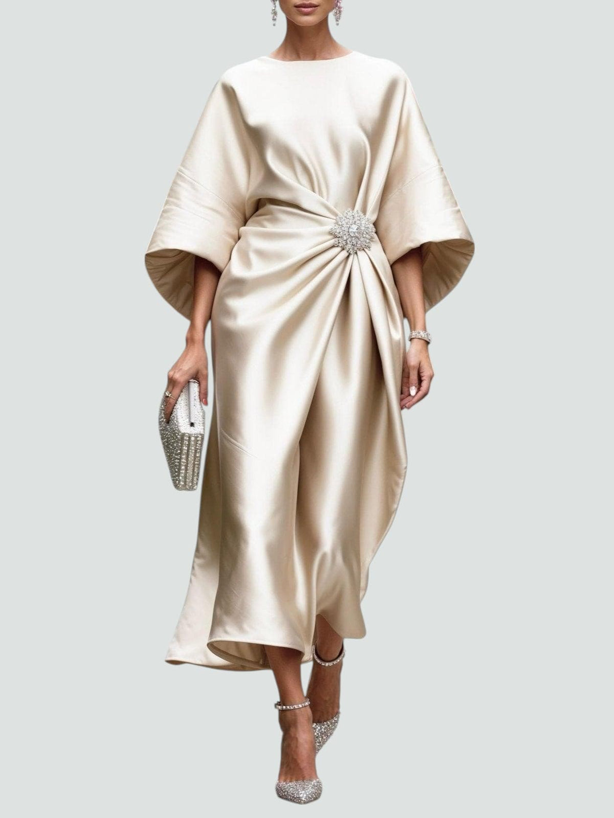 KLEMENTYNA | Satin for a Big Evening