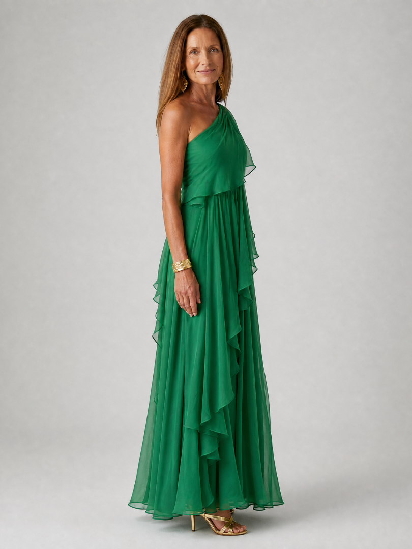 FLORENTYNA | Ruffles for a Formal Evening