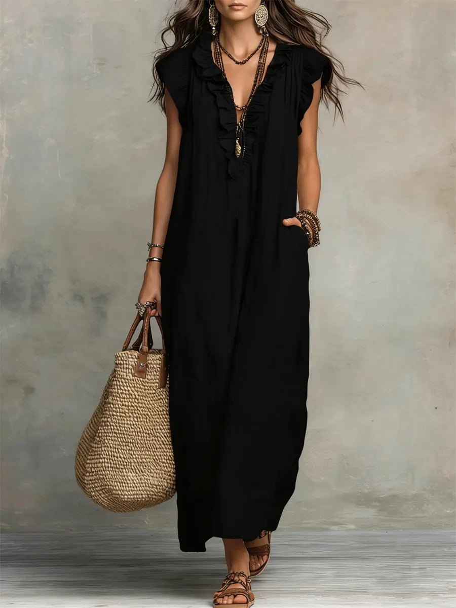 Alya | Long Bohemian Dress