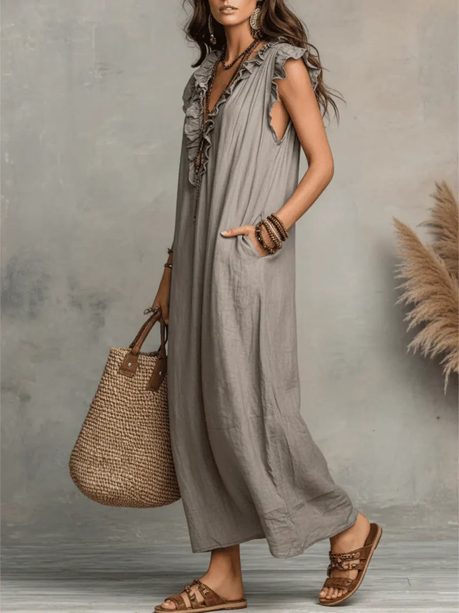 Alya | Long Bohemian Dress