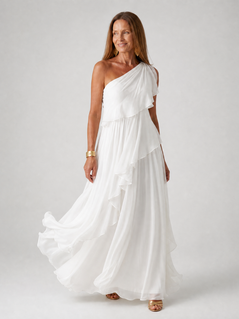 FLORENTYNA | Ruffles for a Formal Evening