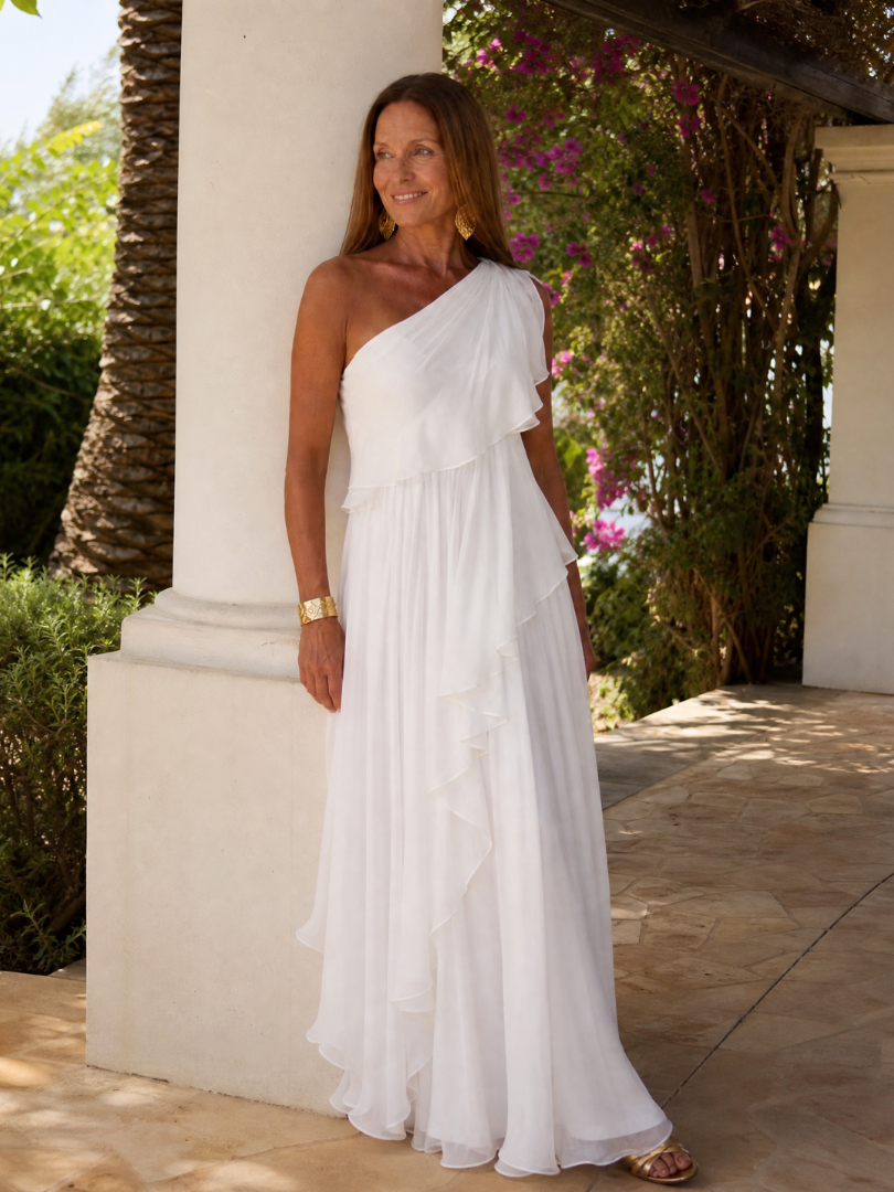 FLORENTYNA | Ruffles for a Formal Evening