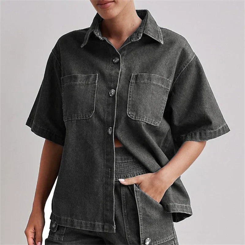 Kea Denim 2 Piece Set