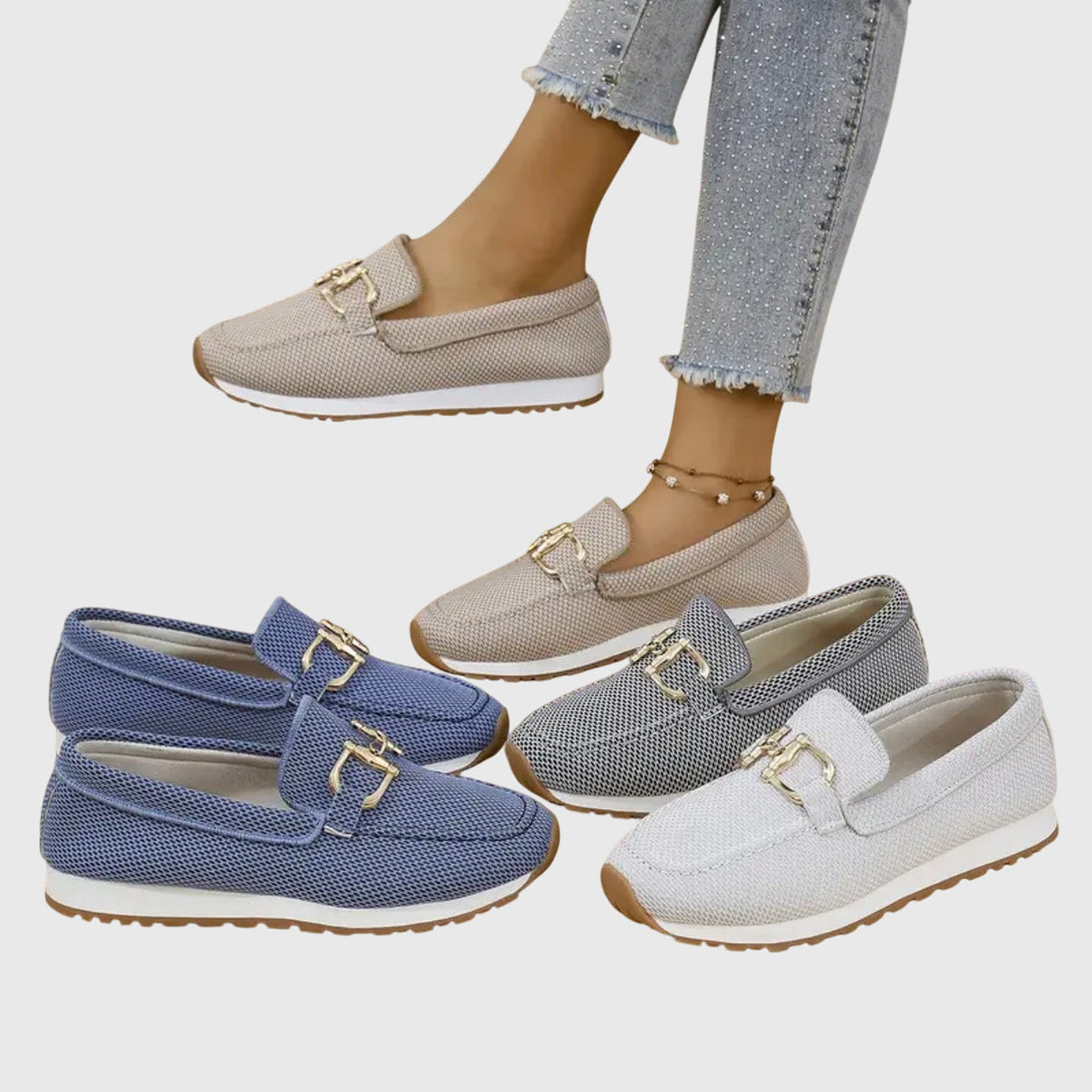 Nicole - Orthopaedic Loafer Sneakers